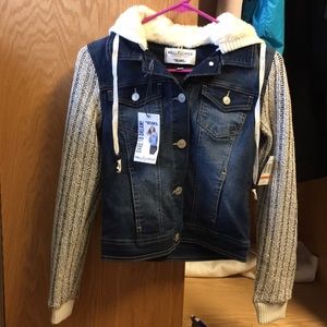 Jean Jacket with Hood